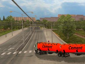 Мод Truck traffic pack & double/triple trailers v2.7 для Euro Truck Simulator 2 (v1.28.x)