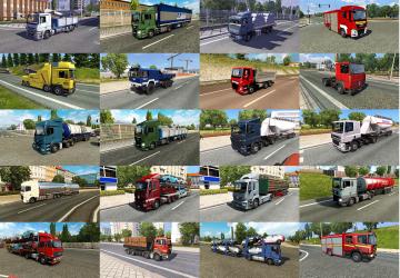 Мод Truck Traffic Pack версия 3.1.1 для Euro Truck Simulator 2 (v1.32.x)