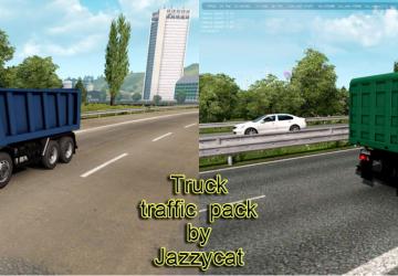 Мод Truck Traffic Pack версия 3.4 для Euro Truck Simulator 2 (v1.32.x, - 1.34.x)