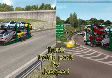 Мод Truck Traffic Pack версия 3.9 для Euro Truck Simulator 2 (v1.35.x, 1.36.x)