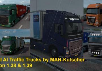 Мод Tuned AI Traffic Trucks версия 1.2 для Euro Truck Simulator 2 (v1.38.x, 1.39.x)