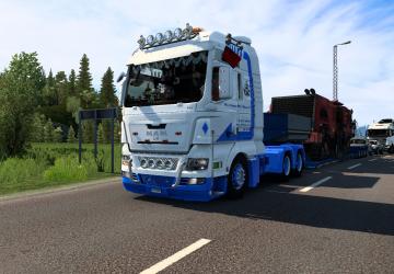 Мод Tuned Chassis for All SCS Trucks версия 1.0 для Euro Truck Simulator 2 (v1.44.x)