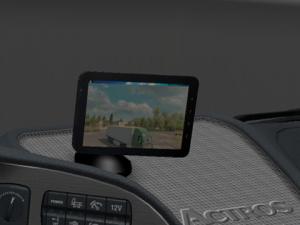 Мод TV / Video Player версия 0.1.4 для Euro Truck Simulator 2 (v1.30.x, - 1.36.x)