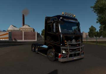 Мод Тюнингованные грузовики компаний с скинами v07.10.19 для Euro Truck Simulator 2 (v1.35.x)