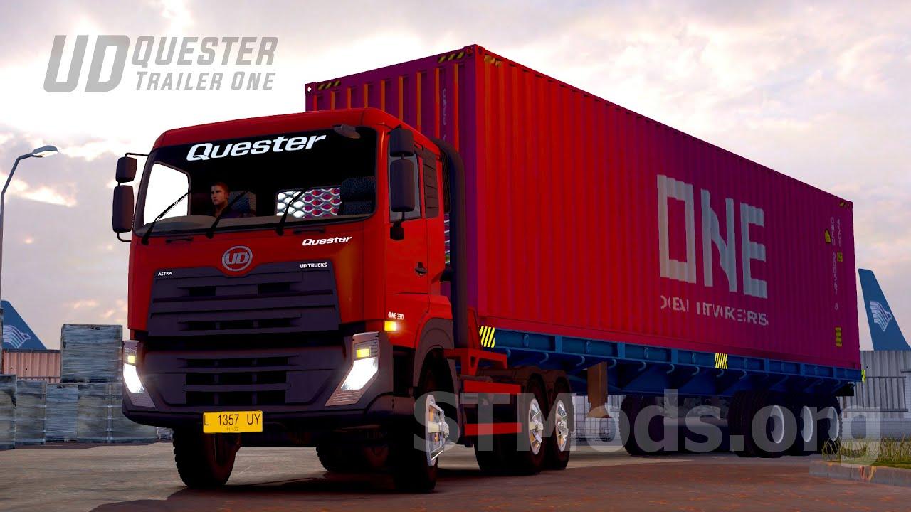 Скачать мод UD Quester версия 1.0 для Euro Truck Simulator 2 (v1.45.x)