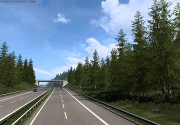 Мод Улучшенные ели версия 1.0 для Euro Truck Simulator 2 (v1.43.x)