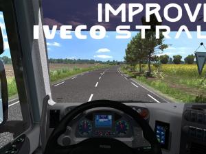 Мод Улучшенный Iveco Stralis версия 1.1 для Euro Truck Simulator 2 (v1.28.x, 1.30.x)