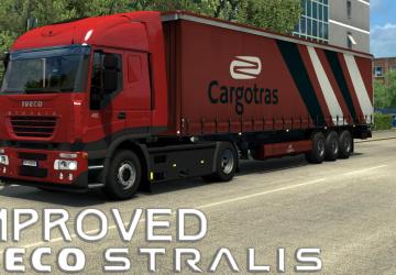 Мод Улучшенный Iveco Stralis версия 1.2a для Euro Truck Simulator 2 (v1.33.x, - 1.36.x)