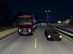 Мод Улучшенный свет фар версия 2.0 для Euro Truck Simulator 2 (v1.28.x)