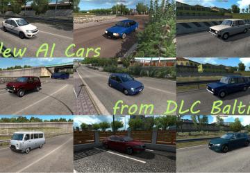 Мод Unlocked new AI Cars from DLC Baltic версия 1.0 для Euro Truck Simulator 2 (v1.32.x)
