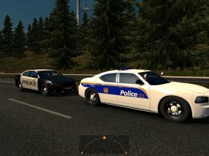 Мод USA Police Traffic версия 07.03.17 для Euro Truck Simulator 2 (v1.25.x, 1.26.x)