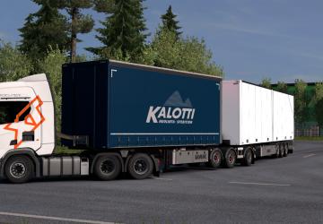 Мод VAK Trailers by Kast версия 1.1 для Euro Truck Simulator 2 (v1.32.x, 1.33.x)