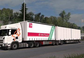 Мод VAK Trailers by Kast версия 2.3 для Euro Truck Simulator 2 (v1.33.x, 1.34.x)