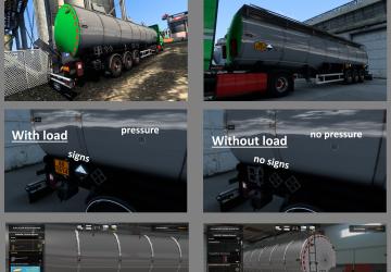 Мод VanHool Chemical Cistern версия 1.1 для Euro Truck Simulator 2 (v1.45.x)