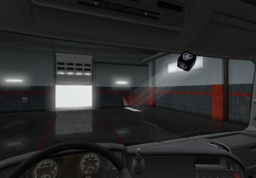 Мод Висячие предметы для Scania версия 1.0 для Euro Truck Simulator 2 (v1.31.x, - 1.33.x)