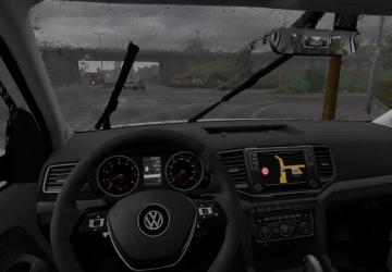 Мод Volkswagen Amarok V6 версия 1.1 для Euro Truck Simulator 2 (v1.32.x, - 1.34.x)