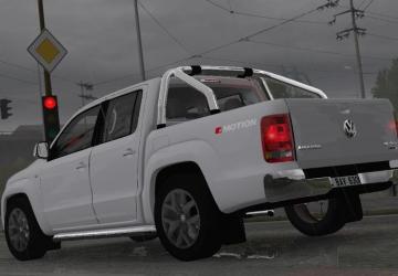 Мод Volkswagen Amarok V6 версия 1.1 для Euro Truck Simulator 2 (v1.32.x, - 1.34.x)