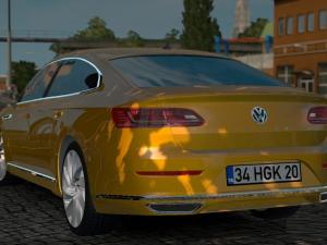 Мод Volkswagen Arteon 2018 версия 1.0 для Euro Truck Simulator 2 (v1.27.х, 1.28.x)