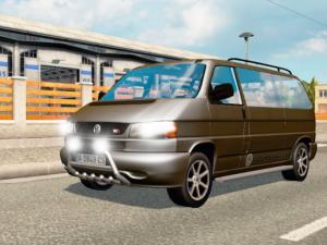 Мод Volkswagen Caravelle в трафик версия 23.12.16 для Euro Truck Simulator 2 (v1.26.x)
