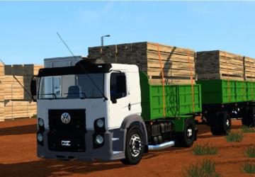 Мод Volkswagen Constellation тандем + прицеп версия 1.0 для Euro Truck Simulator 2 (v1.42.x)