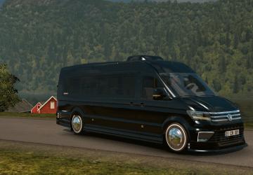 Мод Volkswagen Crafter 2020 версия 1.0 для Euro Truck Simulator 2 (v1.37.x, 1.38.x)