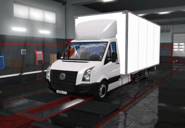 Мод Volkswagen Crafter 2.5 TDI версия 1.1 для Euro Truck Simulator 2 (v1.35.x, 1.36.x)