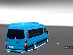 Мод Volkswagen Crafter 2.5 TDI версия 07.11.16 для Euro Truck Simulator 2 (v1.25.x)