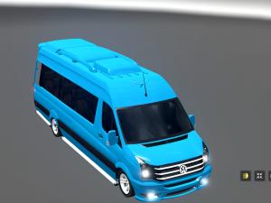 Мод Volkswagen Crafter 2.5 TDI версия 07.11.16 для Euro Truck Simulator 2 (v1.25.x)