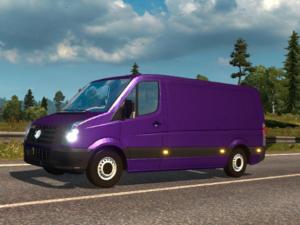 Мод Volkswagen Crafter версия 07.11.16 для Euro Truck Simulator 2 (v1.25.2.6)