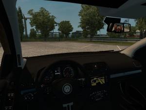 Мод Volkswagen Golf MK6 1.4 TSI версия 1.0 для Euro Truck Simulator 2 (v1.28.x, 1.30.x)