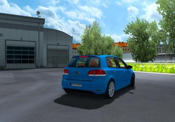 Мод Volkswagen Golf MK6 1.4 TSI версия 1.3 для Euro Truck Simulator 2 (v1.35.x, 1.36.x)