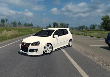 Мод Volkswagen Golf V GTI версия 1.0 для Euro Truck Simulator 2 (v1.31.x, 1.32.x)