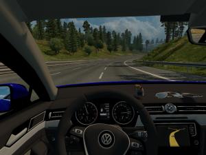 Мод Volkswagen Passat R.Line версия 2.0 для Euro Truck Simulator 2 (v1.27.х, 1.28.x)