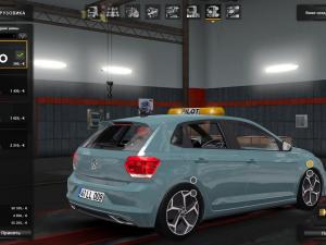 Мод Volkswagen Polo 2018 версия 1.0 для Euro Truck Simulator 2 (v1.25, - 1.30.x)