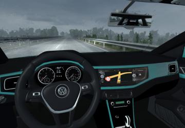 Мод Volkswagen Polo 2018 версия 1.1 для Euro Truck Simulator 2 (v1.32.x, 1.33.x)