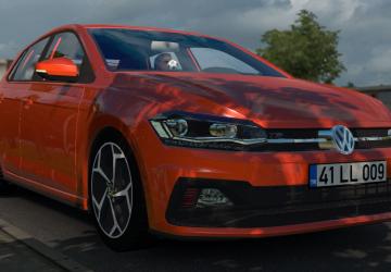 Мод Volkswagen Polo 2018 версия 1.1 для Euro Truck Simulator 2 (v1.32.x, 1.33.x)