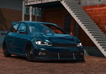 Мод Volkswagen Polo 2018 R-Line версия 1.0 для Euro Truck Simulator 2 (v1.37.x, 1.38.x)