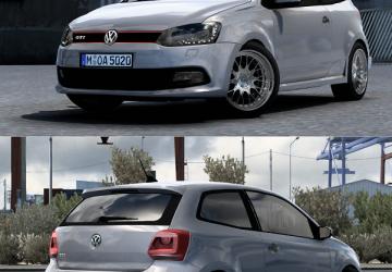 Мод Volkswagen Polo GTI 2011 версия 4.1 для Euro Truck Simulator 2 (v1.42.x, 1.43.x)