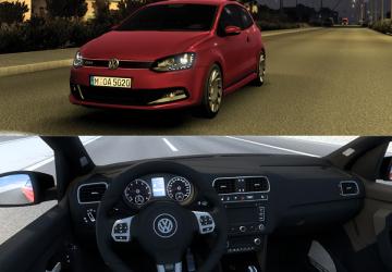 Мод Volkswagen Polo GTI 2011 версия 4.1 для Euro Truck Simulator 2 (v1.42.x, 1.43.x)