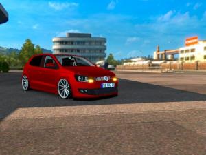 Мод Volkswagen Polo GTI 2011 версия 04.06.17 для Euro Truck Simulator 2 (v1.28.x, 1.30.x)