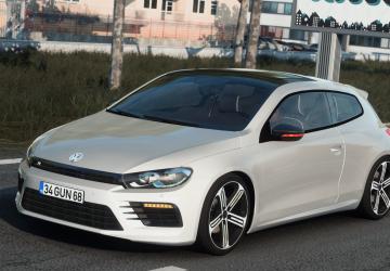 Мод Volkswagen Scirocco R версия 2.4 для Euro Truck Simulator 2 (v1.50.x, - 1.58.x)