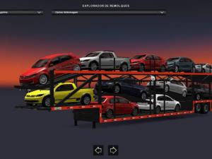 Мод Volkswagen Trailer версия 1.0 для Euro Truck Simulator 2 (v1.27.x, - 1.31.x)