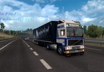 Мод Volvo F10/F12 версия 13.01.19 для Euro Truck Simulator 2 (v1.33.x, 1.34.x)