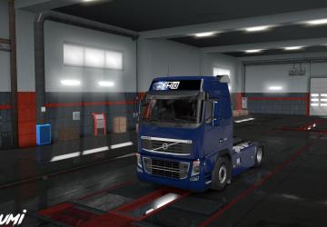 Мод Volvo FH16 2009 версия 1.0 для Euro Truck Simulator 2 (v1.32.x, 1.33.x)