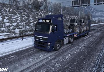 Мод Volvo FH16 2009 версия 1.1 для Euro Truck Simulator 2 (v1.32.x, 1.33.x)