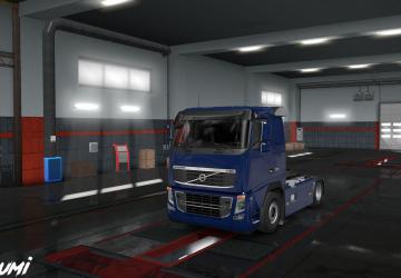 Мод Volvo FH16 2009 версия 1.1 для Euro Truck Simulator 2 (v1.32.x, 1.33.x)