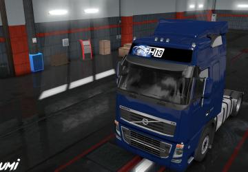 Мод Volvo FH16 2009 версия 1.1 для Euro Truck Simulator 2 (v1.32.x, 1.33.x)