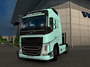 Мод Volvo FH16 2012 Reworked версия 2.8 для Euro Truck Simulator 2 (v1.26)