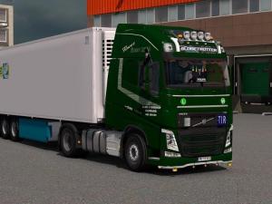 Мод Volvo FH16 2012 Reworked версия 2.8 для Euro Truck Simulator 2 (v1.26)