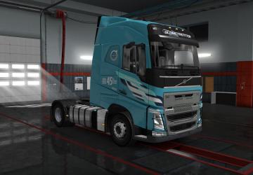 Мод Volvo FH16 2012 Reworked версия 3.1.1 для Euro Truck Simulator 2 (v1.31.x, 1.32.x)